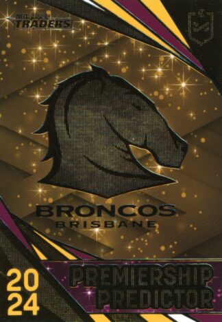 2024 NRL Traders NRLW Premiership Predictor - PP18 Brisbane Broncos