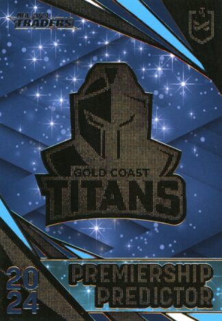 2024 NRL Traders NRLW Premiership Predictor - PP21 Gold Coast Titans