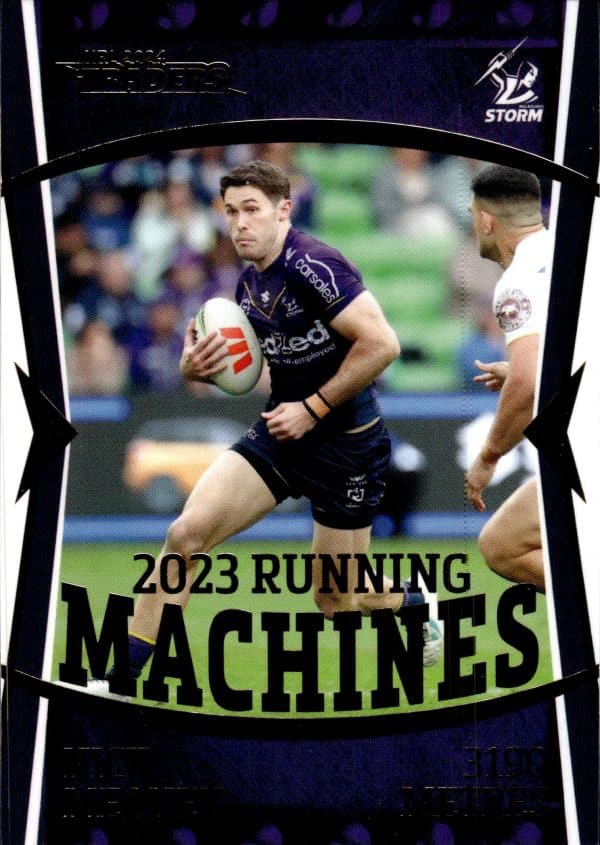 2024 NRL Traders NRL Running Machine - RM08 Nick Meaney Melbourne Storm