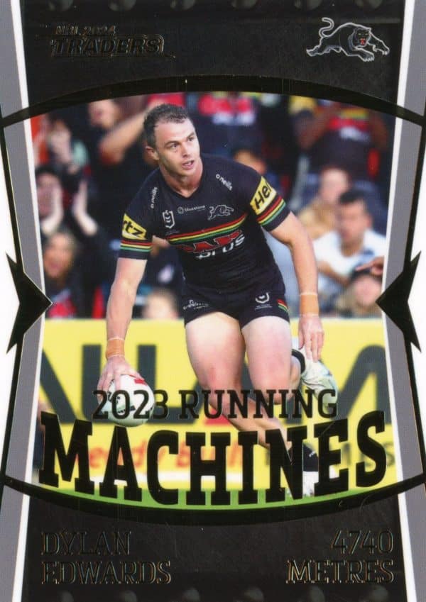 2024 NRL Traders NRL Running Machine - RM12 Dylan Edwards Penrith Panthers