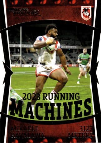 2024 NRL Traders NRL Running Machine - RM14 Mikaele Ravalawa St George Dragons