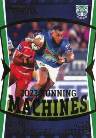 2024 NRL Traders NRL Running Machine - RM16 Addin Fonua-Blake Warriors