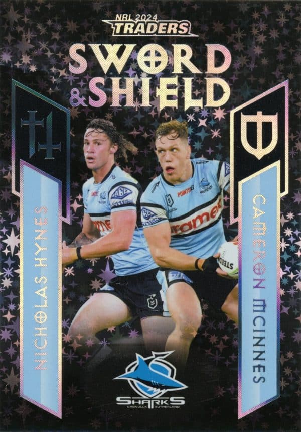 2024 NRL Traders NRL Sword & Shield Team Priority - SSTP04 Cronulla Sharks