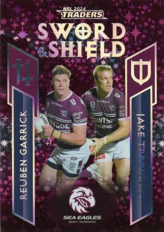 2024 NRL Traders NRL Sword & Shield Team Priority - SSTP07 Manly Sea Eagles