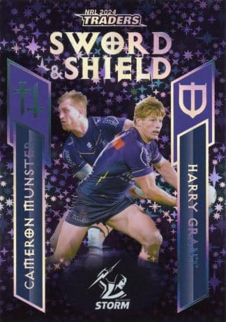 2024 NRL Traders NRL Sword & Shield Team Priority - SSTP08 Melbourne Storm