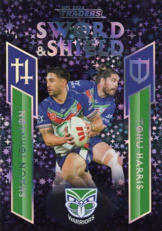 2024 NRL Traders NRL Sword & Shield Team Priority - SSTP16 Warriors