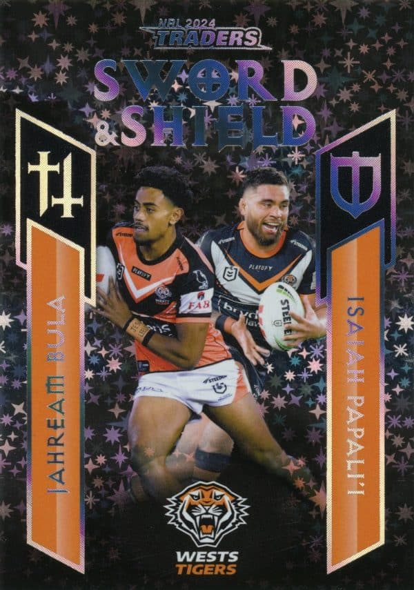 2024 NRL Traders NRL Sword & Shield Team Priority - SSTP17 Wests Tigers