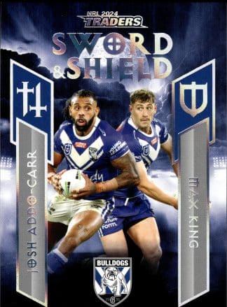 2024 NRL Traders NRL Sword & Shield Team - SST03 Canterbury Bulldogs