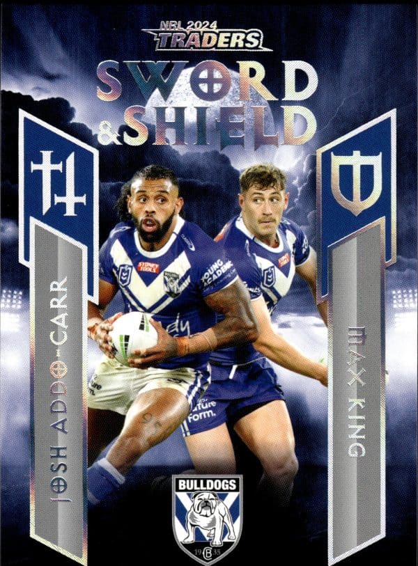 2024 NRL Traders NRL Sword & Shield Team - SST03 Canterbury Bulldogs