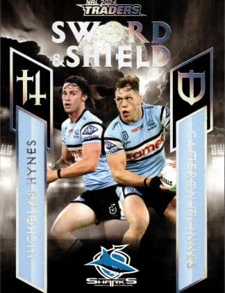 2024 NRL Traders NRL Sword & Shield Team - SST04 Cronulla Sharks