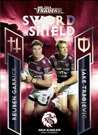 2024 NRL Traders NRL Sword & Shield Team - SST07 Manly Sea Eagles
