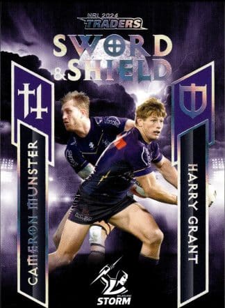 2024 NRL Traders NRL Sword & Shield Team - SST08 Melbourne Storm