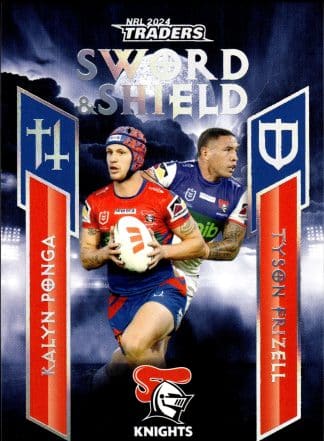2024 NRL Traders NRL Sword & Shield Team - SST09 Newcastle Knights