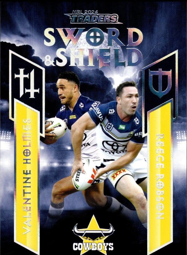 2024 NRL Traders NRL Sword & Shield Team - SST10 North QLD Cowboys