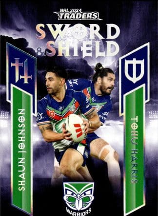 2024 NRL Traders NRL Sword & Shield Team - SST16 Warriors