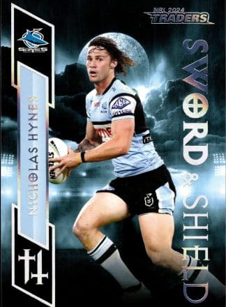 2024 NRL Traders Sword & Shield - SS07 Nicholas Hynes Cronulla Sharks