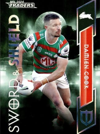 2024 NRL Traders Sword & Shield - SS26 Damien Cook South Sydney Rabbitohs