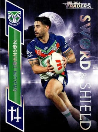 2024 NRL Traders Sword & Shield - SS31 Shaun Johnson Warriors