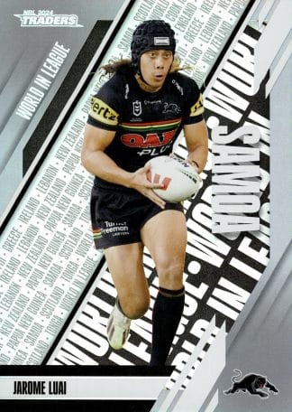 2024 NRL Traders World In League Parallel - WLP37 Jarome Luai Penrith Panthers