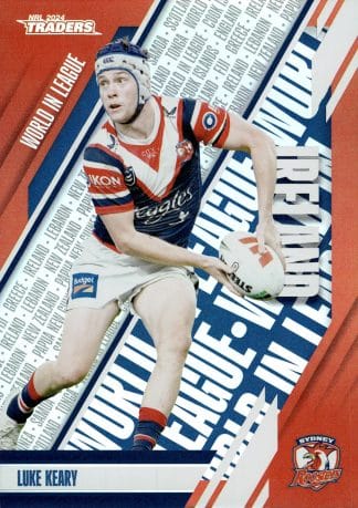 2024 NRL Traders World In League Parallel - WLP45 Luke Keary Sydney Roosters