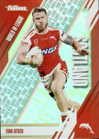2024 NRL Traders World In League - WL15 Euan Aitken Dolphins
