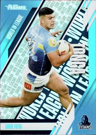 2024 NRL Traders World In League - WL17 David Fifita Gold Coast Titans