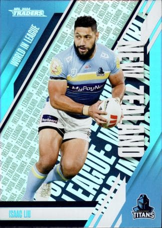 2024 NRL Traders World In League - WL18 Isaac Lui Gold Coast Titans