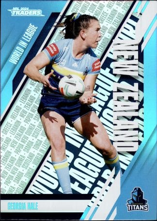 2024 NRL Traders World In League - WL19 Georgia Hale Gold Coast Titans