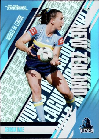 2024 NRL Traders World In League - WL19 Georgia Hale Gold Coast Titans