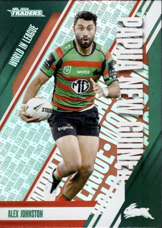 2024 NRL Traders World In League - WL39 Alex Johnston South Sydney Rabbitohs
