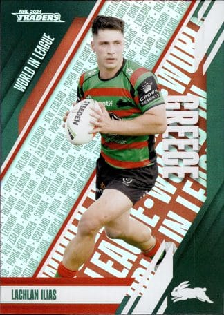 2024 NRL Traders World In League - WL40 Lachlan Ilias South Sydney Rabbitohs