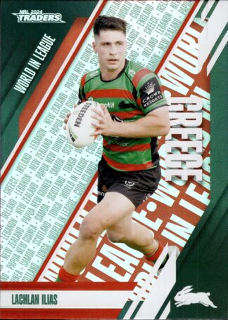 2024 NRL Traders World In League - WL40 Lachlan Ilias South Sydney Rabbitohs