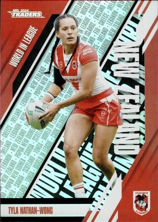 2024 NRL Traders World In League - WL44 Tyla Nathan-Wong St George Dragons