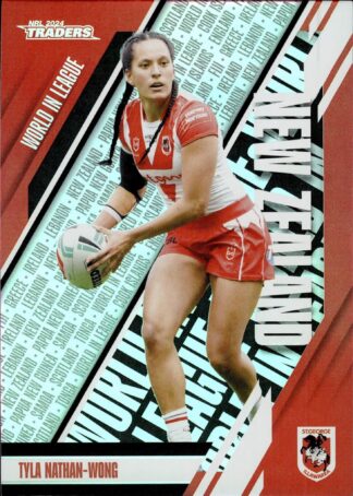 2024 NRL Traders World In League - WL44 Tyla Nathan-Wong St George Dragons