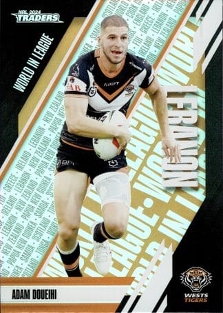 2024 NRL Traders World In League - WL51 Adam Doueihi  Wests Tigers