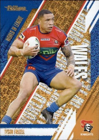 2024 NRL Traders World In League Copper - WLC13 Tyson Frizell Newcastle Knights