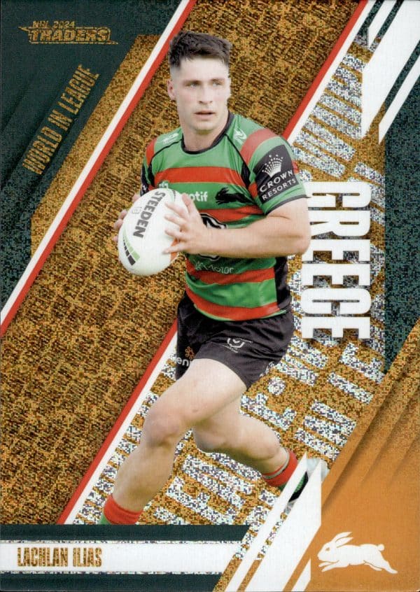 2024 NRL Traders World In League Copper - WLC20 Lachlan Ilias South Sydney Rabbitohs