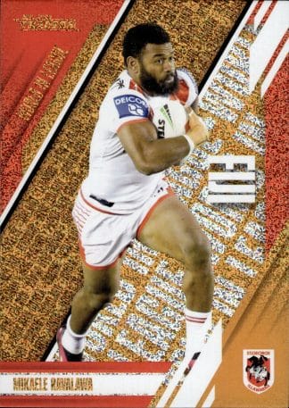 2024 NRL Traders World In League Copper - WLC21 Mikaele Ravalawa St George Dragons