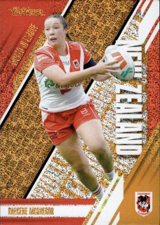 2024 NRL Traders World In League Copper - WLC22 Raecene McGregor St George Dragons