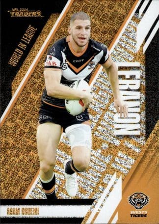 2024 NRL Traders World In League Copper - WLC26 Adam Doueihi  Wests Tigers