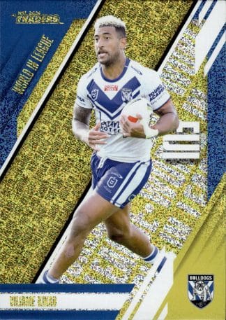 2024 NRL Traders World In League Gold - WLG05 Viliame Kikau Canterbury Bulldogs