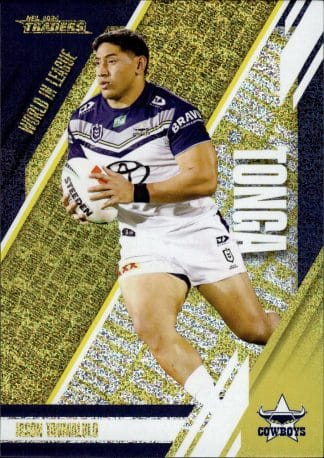 2024 NRL Traders World In League Gold - WLG15 Jason Taumalolo North QLD Cowboys