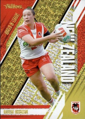 2024 NRL Traders World In League Gold - WLG22 Raecene McGregor St George Dragons