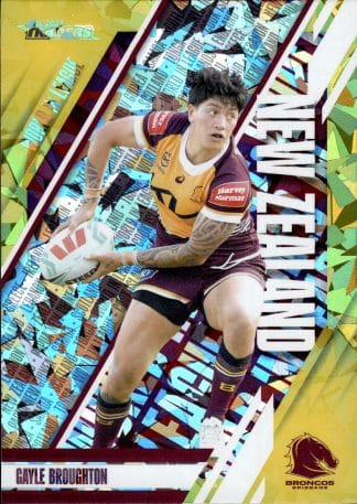 2024 NRL Traders World In League Priority - WLPP03 Gayle Broughton on Brisbane Broncos
