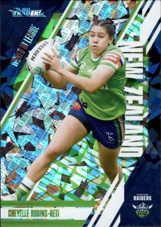 2024 NRL Traders World In League Priority - WLPP08 Cheyelle Robins-Reti Canberra Raiders