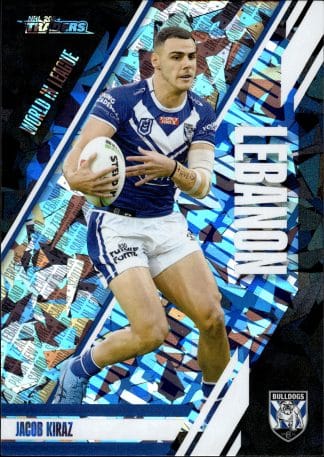 2024 NRL Traders World In League Priority - WLPP10 Jacob Kiraz Canterbury Bulldogs