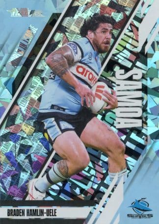 2024 NRL Traders World In League Priority - WLPP11 Braden Hamlin-Uele Cronulla Sharks