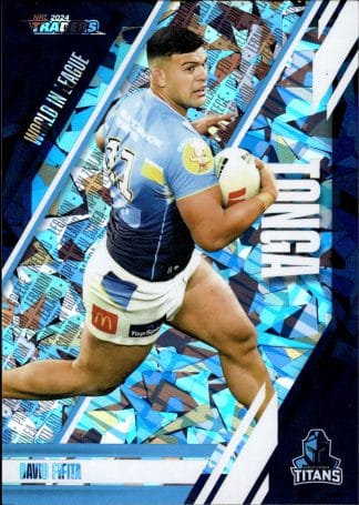 2024 NRL Traders World In League Priority - WLPP17 David Fifita Gold Coast Titans