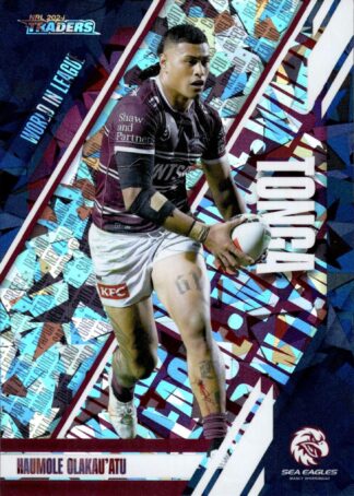 2024 NRL Traders World In League Priority - WLPP22 Haumole Olakau'atu Manly Sea Eagles