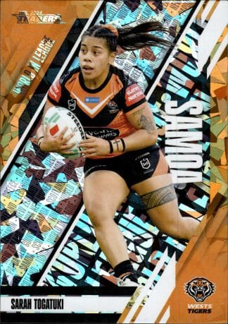 2024 NRL Traders World In League Priority - WLPP54 Sarah Togatuki Wests Tigers